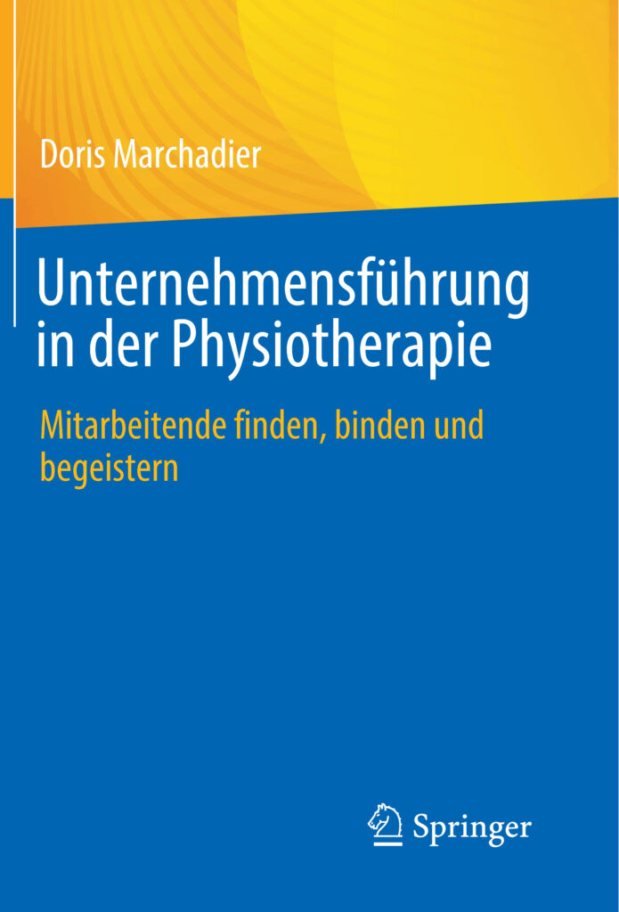 Doris Marchadier Buchcover Unternehmensführung in der Physiotherapie